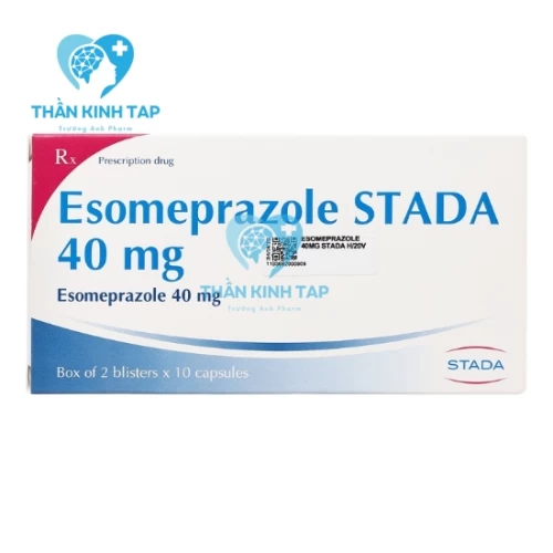 Esomeprazole Stada 40mg - Thuốc trị viêm loét dạ dày, tá tràng