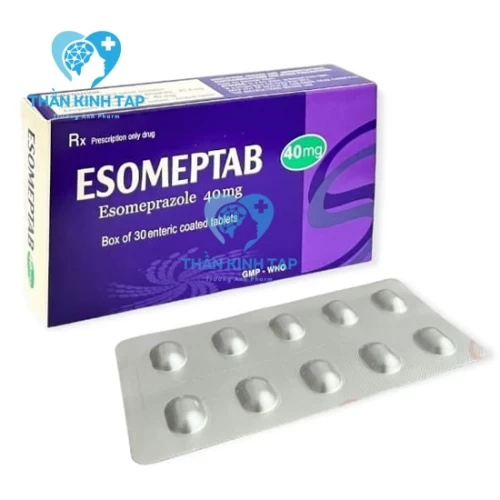 Esomeptab 40mg - Thuốc điều trị viêm loét dạ dày tá tràng