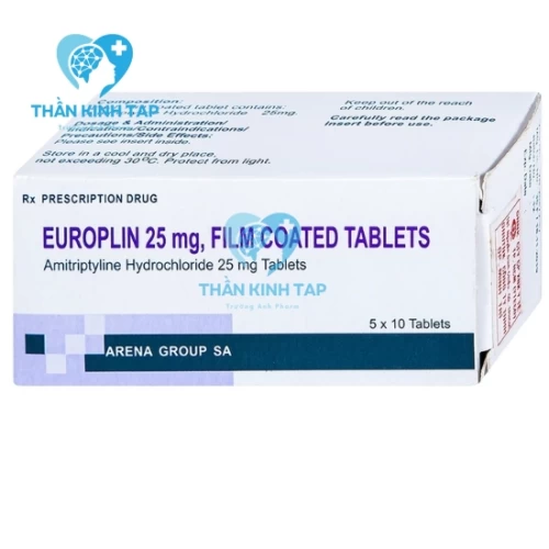 Europlin 25mg Arena - Thuốc điều trị trầm cảm, chứng đái dầm ban đêm