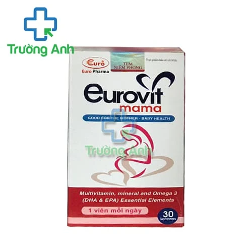 Eurovit Mama TPP-France - Vitamin tổng hợp dành cho bà bầu