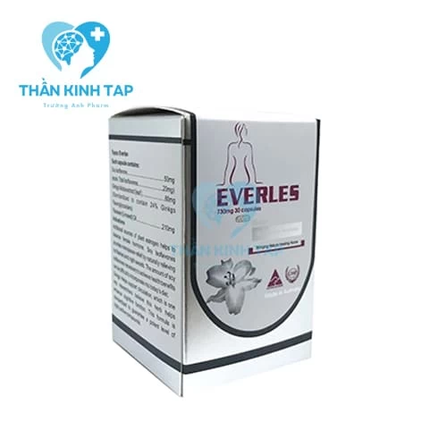 Everles - Bổ sung nguồn estrogen thực vật giúp cân bằng nội tiết tố nữ