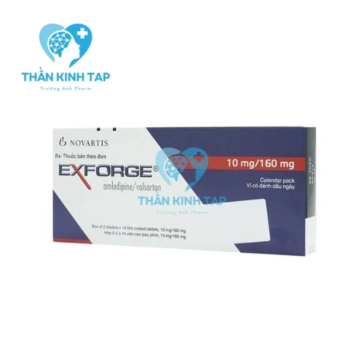 Exforge 10mg/160mg - Thuốc điều trị bệnh tăng huyết áp