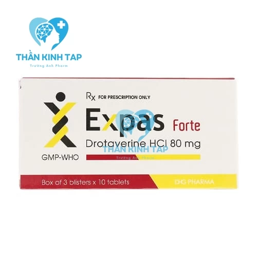 Expas Forte - Thuốc điều trị co thắt cơ trơn