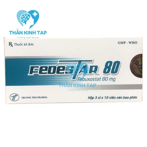 Fedestar 80 - Thuốc điều trị tăng acid uric máu rất hiệu quả