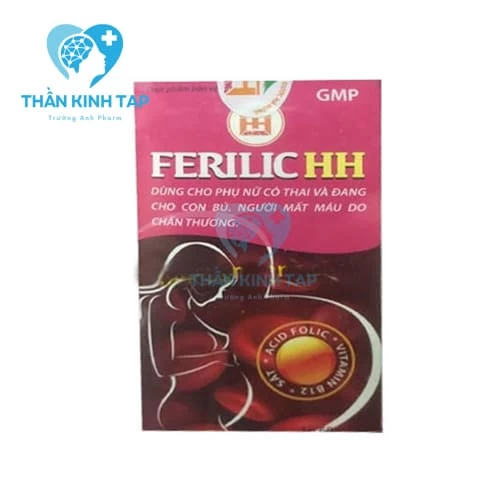 Ferilic HH - Viên uống bổ sung sắt của Dược Hà Hưng