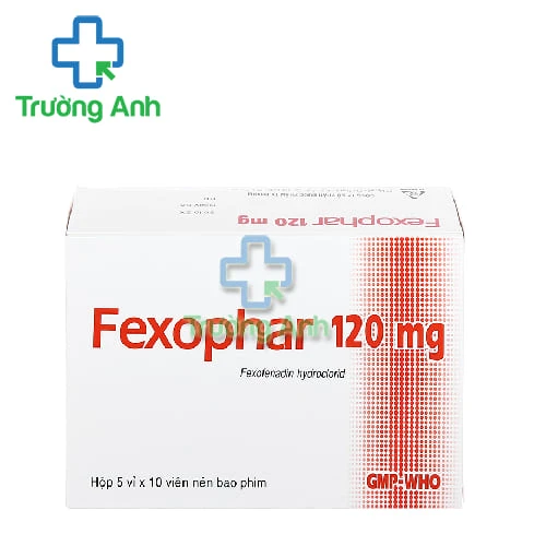 Fexophar 120mg - Thuốc trị viêm mũi dị ứng, dị ứng da