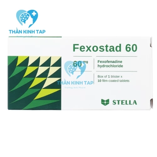 Fexostad 60 - Thuốc điều trị viêm mũi dị ứng, mày đay