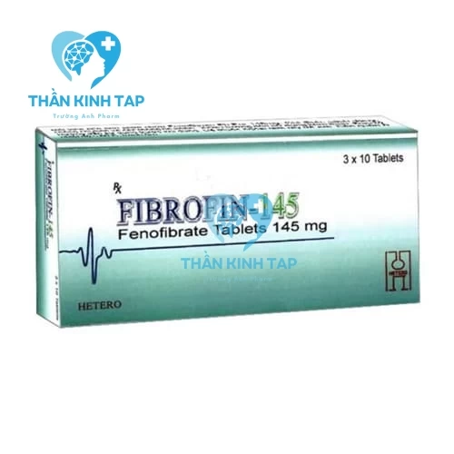 Fibrofin-145 - Thuốc điều trị tăng cholesterol máu