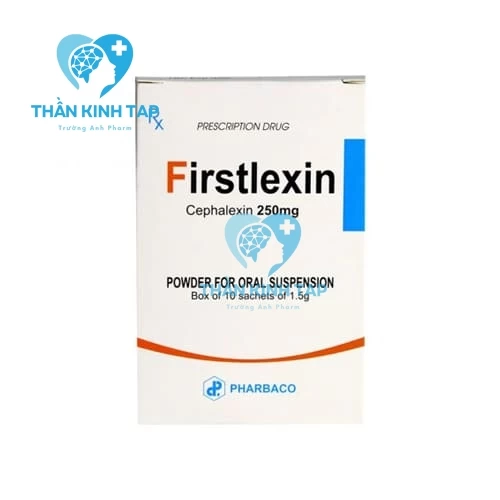 Firstlexin 250mg - Thuốc điều trị nhiễm khuẩn của Pharbaco