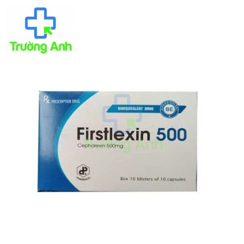 Firstlexin 500 - Thuốc điều trị nhiễm khuẩn của Pharbaco