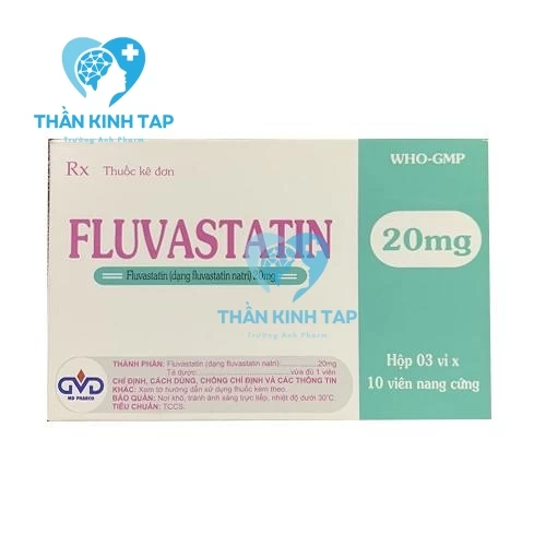 Fluvastatin 20mg - Fluvastatin MD pharco