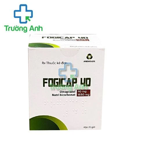 Fogicap 40 -  Điều trị viêm loét dạ dày tá tràng hiệu quả