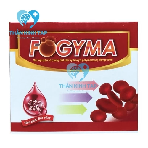 Fogyma - Thuốc điều trị thiếu máu do thiếu sắt