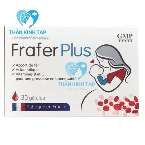 Frafer plus - Giúp bổ sung sắt và các vitamin cho cơ thể