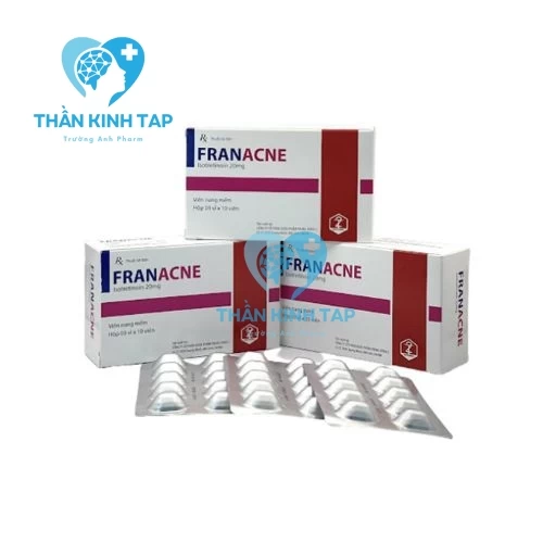 Franacne - Thuốc uống điều trị mụn trứng cá nặng