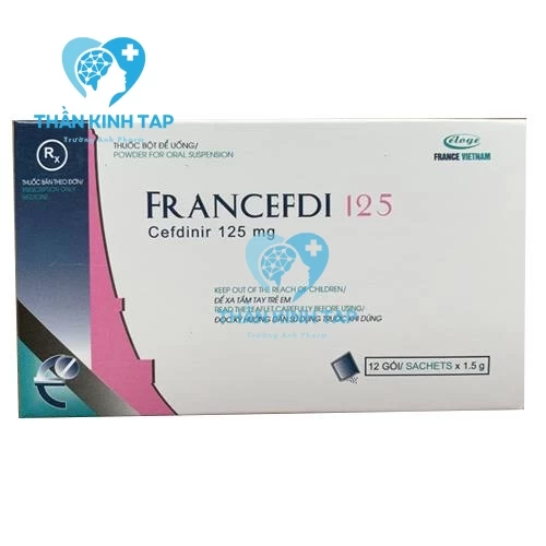 Francefdi 125 - Thuốc điều trị nhiễm khuẩn chất lượng