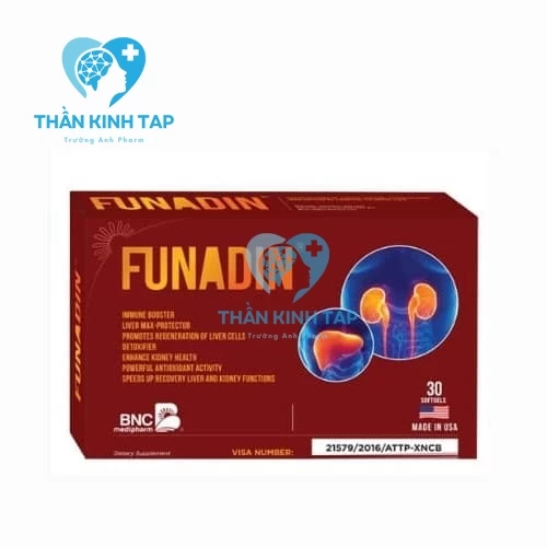 Funadin - Hỗ trợ giải độc và tăng cường chức năng gan