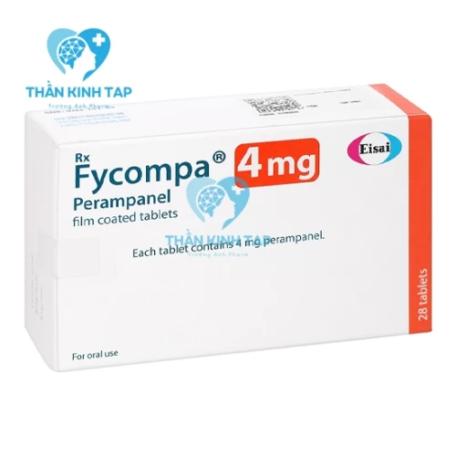 Fycompa 4mg - Thuốc điều trị cơn động kinh co cứng-co giật