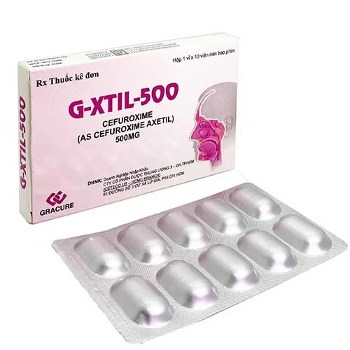 G-xtil 500 - Thuốc điều trị nhiễm khuẩn hiệu quả