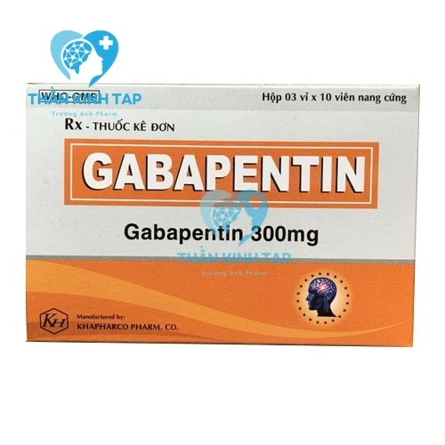 Gabapentin - Gabapentin 300mg Khapharco