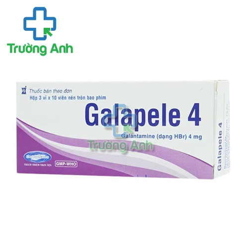 Galapele 4mg Savipharm - Thuốc điều trị triệu chứng của bệnh Alzheimer