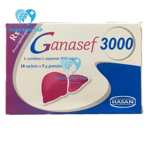 Ganasef 3000 - Điều trị các biến chứng bệnh gan