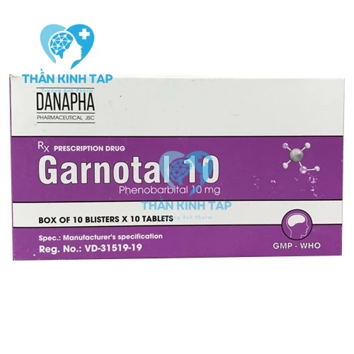 Garnotal 10 - Phenobarbital 10mg Danapha