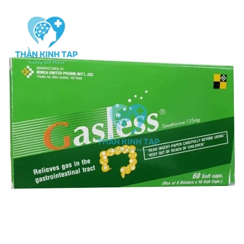 Gasless - Thuốc điều trị chứng đầy bụng, khó tiêu