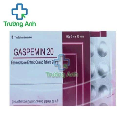 Gaspemin 20 - Điều trị viêm loét, trào ngược dạ dày - thực quản