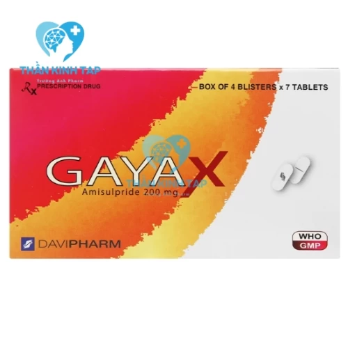 Gayax 200mg Davipharm - Thuốc điều trị tâm thần phân liệt