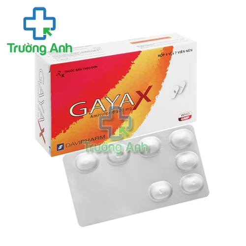 Gayax 200mg Davipharm - Thuốc điều trị tâm thần phân liệt