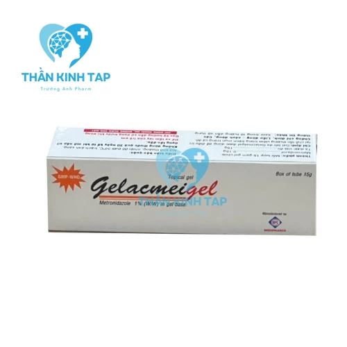 Gelacmeigel - Thuốc trị bệnh nhiễm khuẩn ngoài da do vi khuẩn kỵ khí (10 hộp)