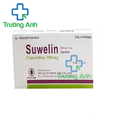 Suwelin 300mg/2ml - Thuốc điều trị ngắn hạn loét tá