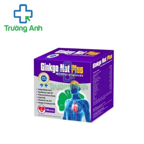 Ginkgo Nat Plus - Hỗ trợ làm tan cục máu đông, phòng và điều trị tai biến mạch máu não