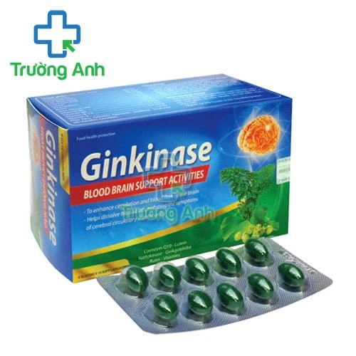 Ginkinase - Giúp tăng cường lưu thông máu não