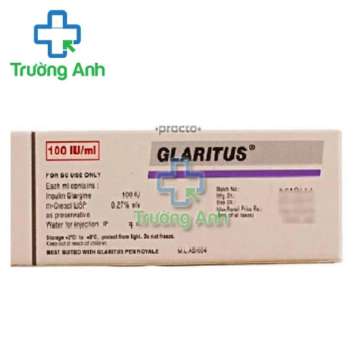 Glaritus - Thuốc điều trị đái tháo đường tuýp I, II