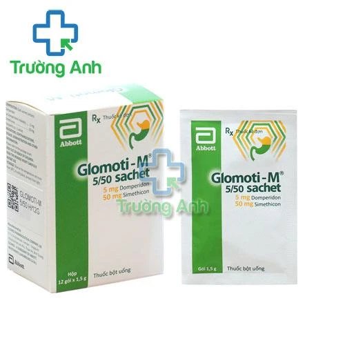 Glomoti-m 5/50 -  Thuốc điều trị triệu chứng buồn nôn và nôn