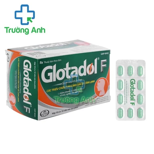 Glotadol F Glomed - Thuốc điều trị các triệu chứng cảm cúm, cảm lạnh