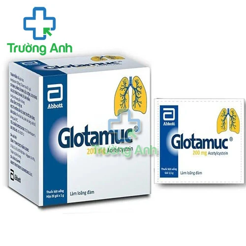 Glotamuc - Thuốc long đờm trong các bệnh phế quản, phổi