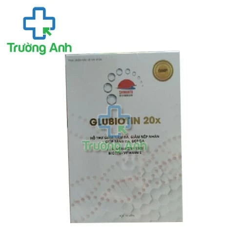 Glubiotin 20x - Hỗ trợ hạn chế lão hoá da hiệu quả