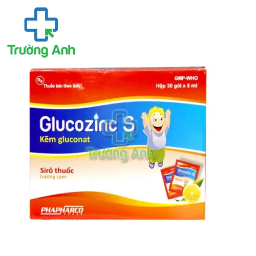 Glucozinc S - Thuốc bổ sung và dự phòng thiếu kẽm