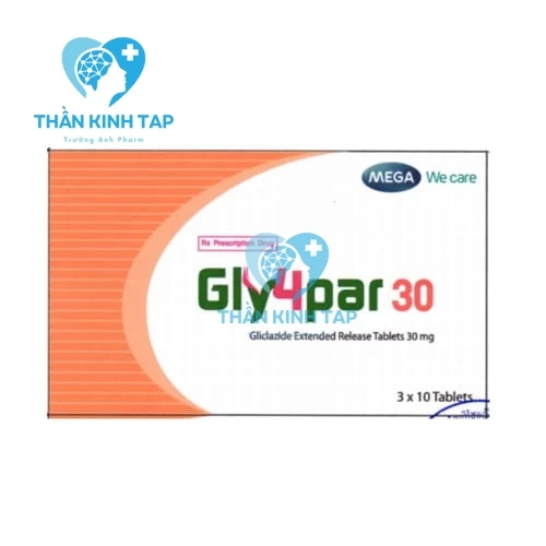 Gly4par 30 - Điều trị đái tháo đường typ 2 hiệu quả