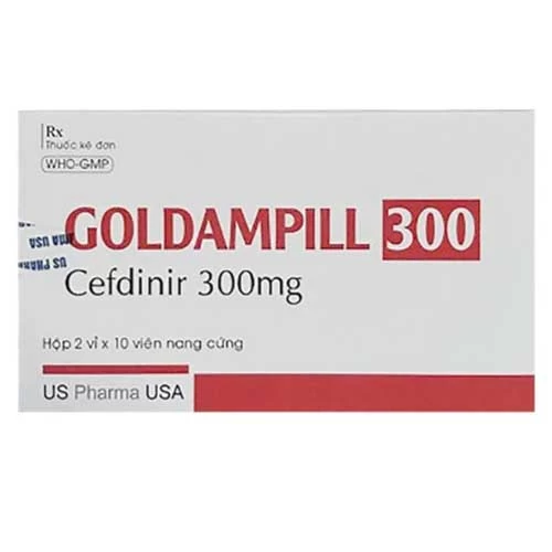 Goldampill 300 - Thuốc điều trị bệnh do nhiễm vi khuẩn, nấm hiệu quả