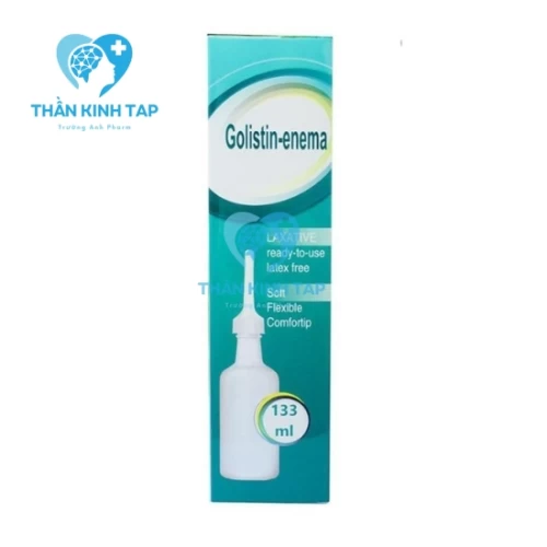 Golistin-enema - Dung dịch trị táo bón và làm sạch trực tràng
