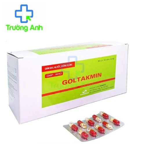 Goltakmin - Thuốc giảm đau, hạ sốt hiệu quả của HADIPHAR 