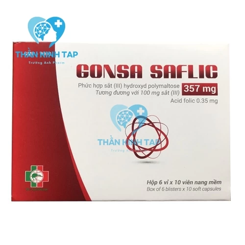 Gonsa Saflic - Phức hợp sắt (III) Mebiphar