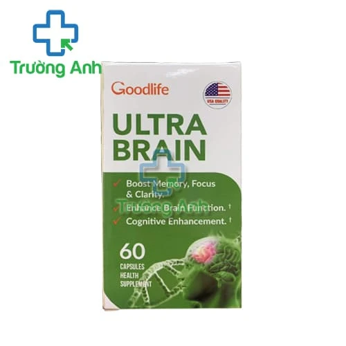 Goodlife Ultra Brain - Viên uống hỗ trợ tăng cường sức khỏe não bộ