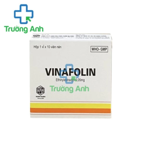 Vinafolin - Thuốc hỗ trợ điều hòa nội tiết tố nữ