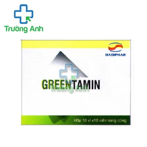 Greentamin - Thuốc điều trị và phòng thiếu máu của Hadiphar