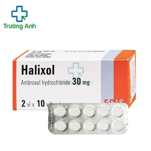 Halixol 30mg - Thuốc điều trị các bệnh tắc nghẽn đường hô hấp cấp tính và mạn tính